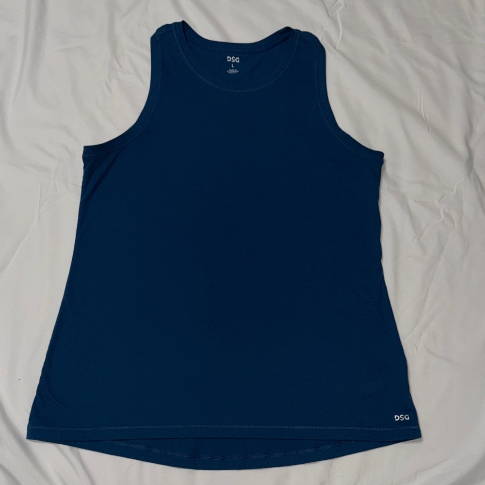DSG Navy Sleeveless Top